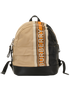 Mini Backpack, &pound;320, Handbags, Beige/Black, Nylon, Front view